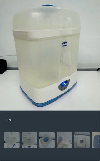 Esterilizador Vapor Chicco Eléctrico