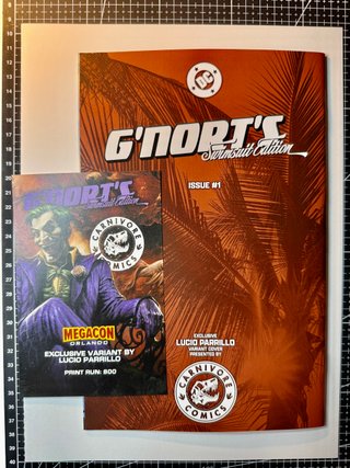 Comic USA G'nort's #1 Joker Parrillo LTD 800 + COA