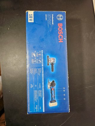 Amoladora Bosch GWS 18V-8 Profesional-Solo Cuerpo