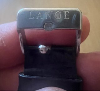 A. Lange & Söhne Relógio Prata e Preto