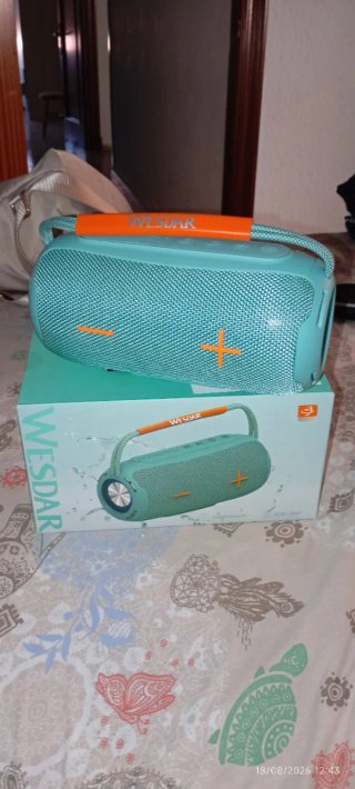 Altavoz WESDAR resistente al agua