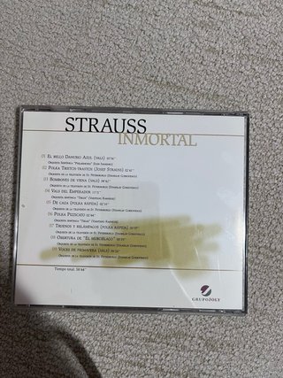 CD Strauss Inmortal Selección Clásicos