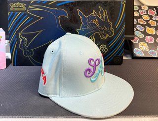 Gorra Saiko bordada multicolor