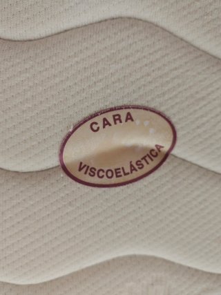 Colchón viscoelástico + base tapiflex