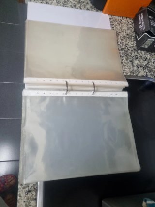 Archivador con 100 fundas plástico 4D
