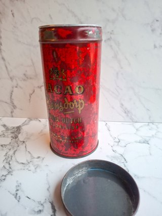 Scatola Latta Cacao Bensdorp Vintage Bussum