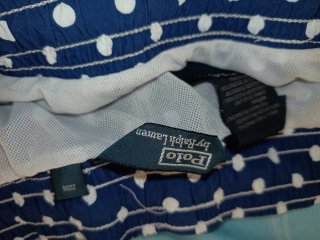 Bañador Polo Ralph Lauren Azul/Blanco