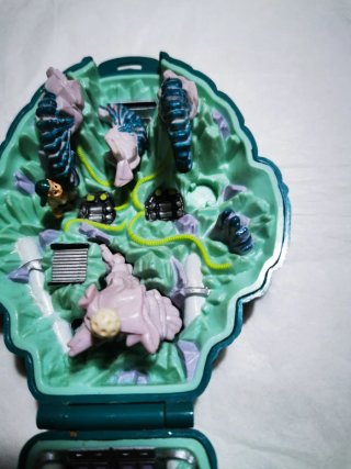 Mighty Max - Alieno Ghiaccio Alieno Blu