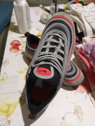 Zapatillas Nike Air Max 97 Gris Rojo