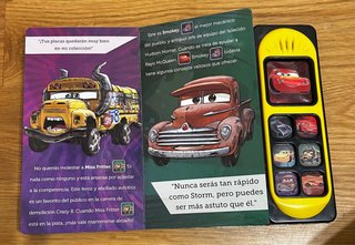 LIBRO MUSICAL CARS 3: RAYO Y SUS AMIGOS