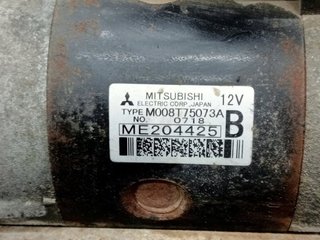 Motor arranque mitsubishi m008t75073a canter 98071