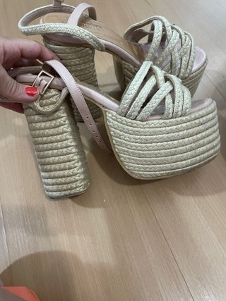 Sandalias esparto plataforma Kabel Shoes 38