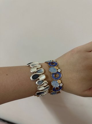 2 Pulseras Acero Inoxidable