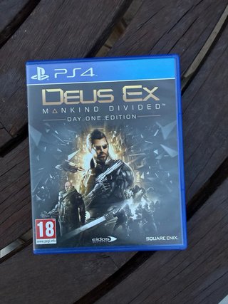 Lote 5 Juegos PS4 (Deus Ex, Star Wars, Ride, Agent