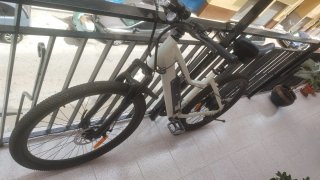 Bicicleta Eléctrica Blanca