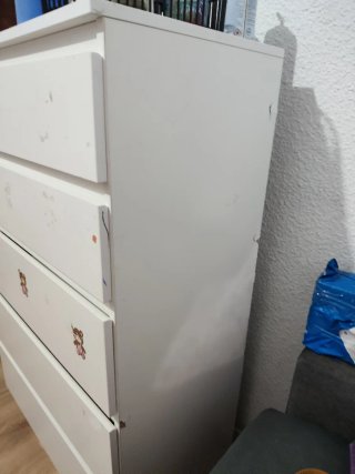 Cajonera Ikea 5 cajones blanca