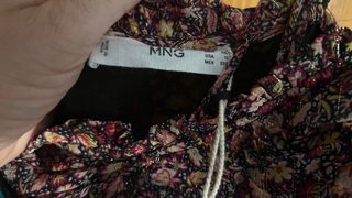 Vestido tirante fino estampado