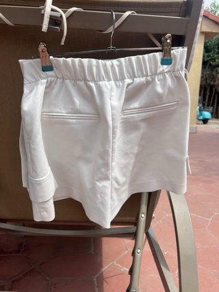 Falda pantalón blanca