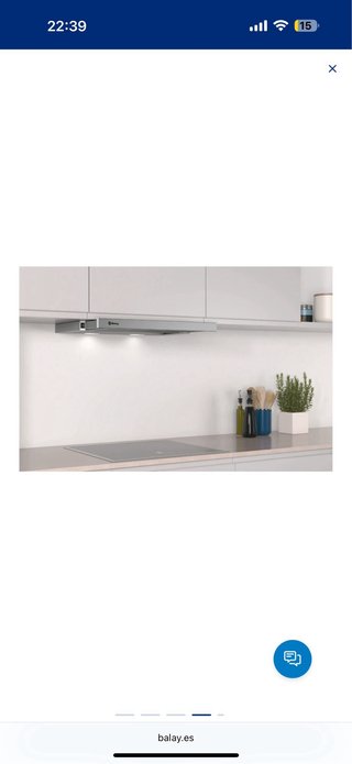 Campana extractora de cocina