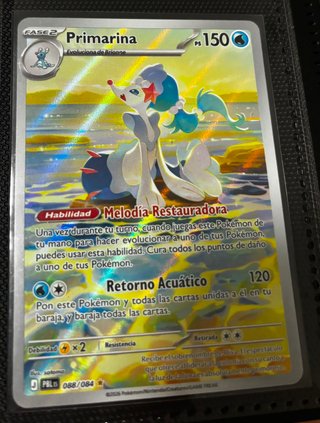 Carta Pokémon Primarina 088/084