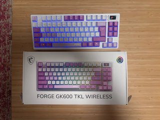 Teclado Mecánico MSI GK600 TKL Wireless