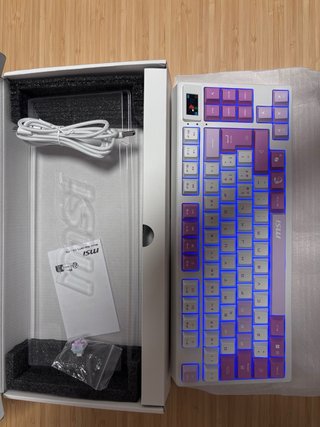 Teclado Mecánico MSI GK600 TKL Wireless