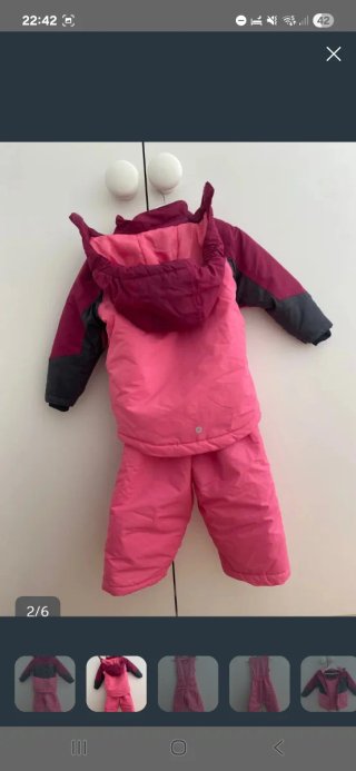 Conjunto Nieve Mountain 2 años. Regalo guantes.