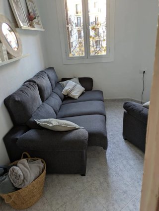 Sofá Chaise Longue extensible