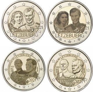 2€ Luxemburgo 2021