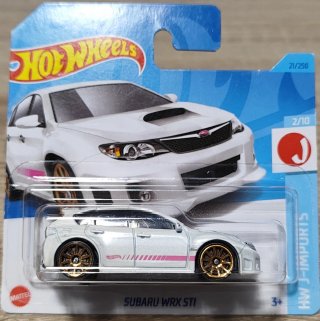 Hot Wheels Subaru WRX STI Blanco