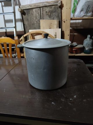 Olla grande aluminio hostelería