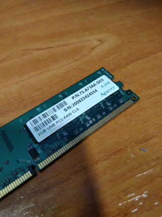 Memoria RAM DDR2 2GB Apacer