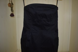 Vestido negro Bershka Talla S
