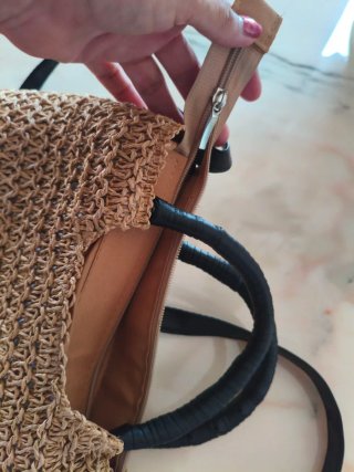 Bolso de verano estilo cubo