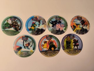 Tazos Pokémon League 2 - Colección Completa