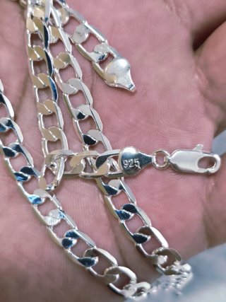 Cadena de Plata 925 de 9mm / Hombre