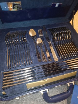 BergHOFF Royalty Cubertería 72 Piezas