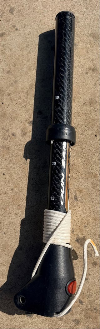 Prolongador RDM Gun Sails Carbono 30cm