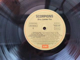 Vinilo Scorpions - Still Loving You LP 1ª