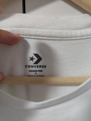 Camiseta Converse All Star Hombre Blanca