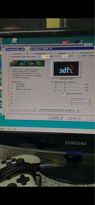 3dfx Voodoo 3 3500 TV Tarjeta Gráfica