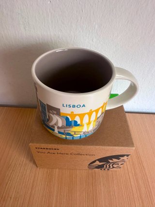 Taza Starbucks Lisboa You Are Here Collection