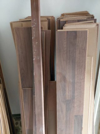 Parquet laminado madera unos 30 metros cuadrados