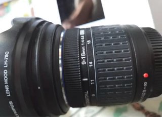 Olympus 9-18mm f/4-5.6 Objetivo