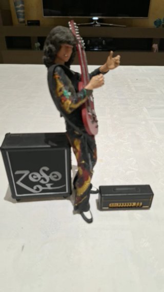 Figura Jimmy Page Led Zeppelin Guitarra