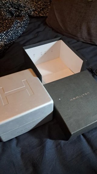Estuche Hamilton Negro y Naranja