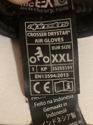 Guantes Alpinestars Crosser Drystar Air — XXL