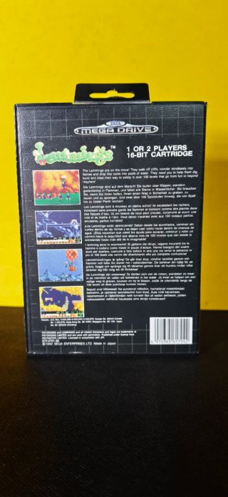 Lemmings Mega Drive Sega