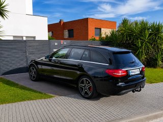 MERCEDES CLASE C FAMILIAR ETIQUETA C