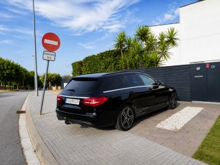 MERCEDES CLASE C FAMILIAR ETIQUETA C